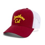 USC Trojans Cardinal Southern Cal Vintage Chainstitch Mesh Snapback Hat